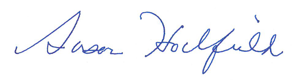 Susan Hockfield Signature